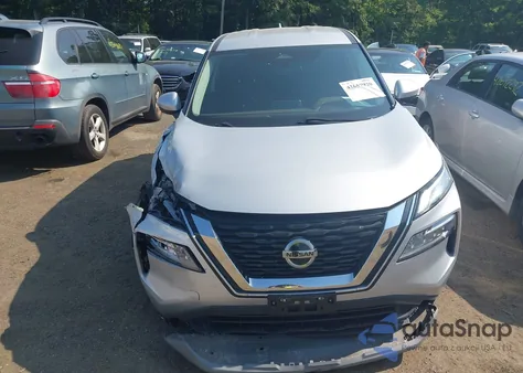 2021 Nissan Rogue Sv из США, поврежденный, VIN 5N1AT3BB8MC736504